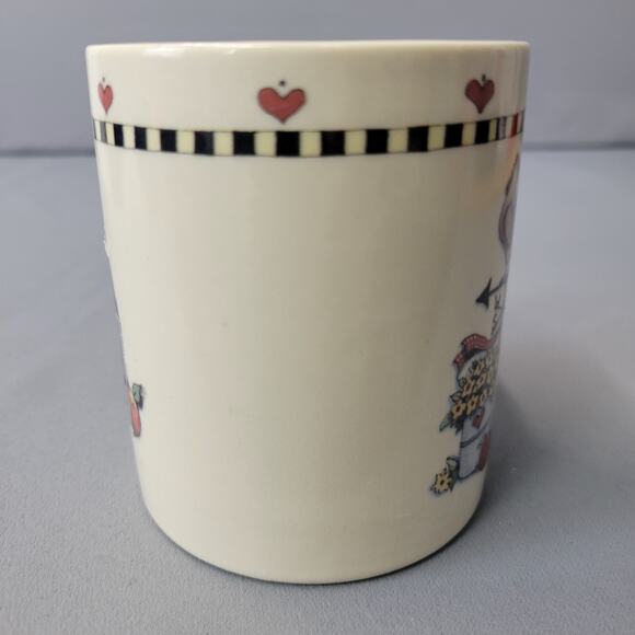 International Tableworks Farmhouse Rooster Mug Susan Winget 9 fl oz Handled - Picture 3 of 10